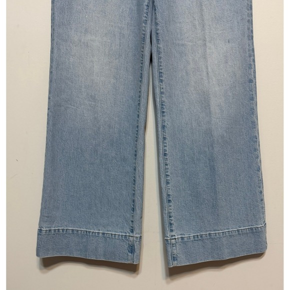 J. Crew '96 Denim Trouser Jeans High Rise Wide Leg Womens Size 28 Classic - Picture 5 of 8